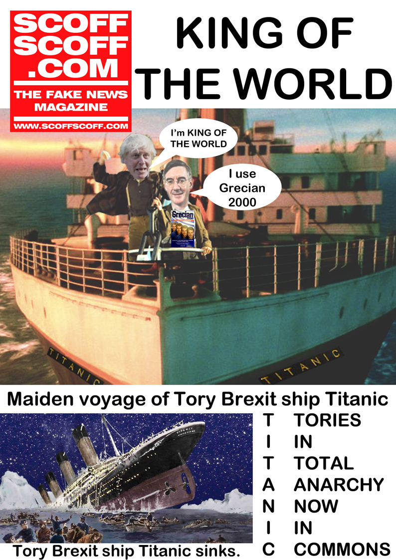 scoff scoff tory brexit titanic